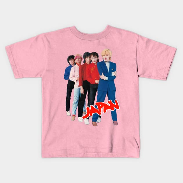 Japan 1980 Exclusive Kids T-Shirt by Pop Fan Shop